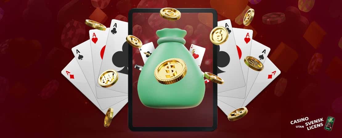 Bra bonusar på pokersajter utan svensk licens